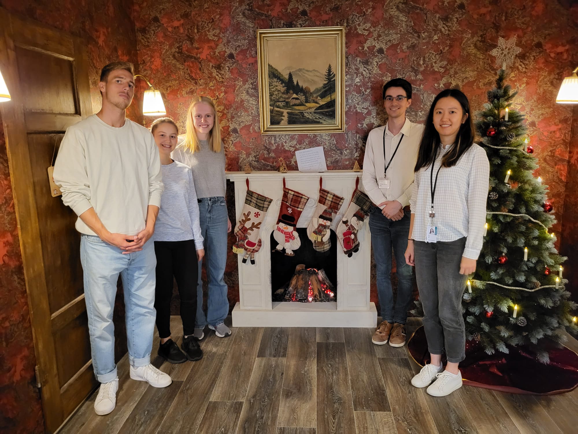 Teilnehmende der FKZ Herbstschule 2024 im Escape Room